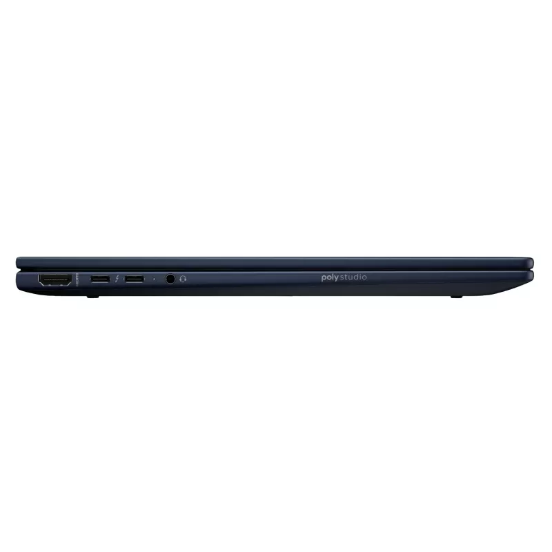 Nešiojamas kompiuteris HP EliteBook X Flip G1i Hybrid 2-in-1 Intel Core Ultra 5 228V 14 colių WUXGA jutiklinis 32 GB LPDDR5x 512 GB SSD Wi‑Fi 7 Windows 11 Pro mėlynas