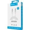 Sandberg USB-C>C USB 3.1 G2 100W 2M laidas baltas