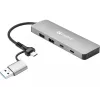 Sandberg USB-C/A į 2xUSB-A+2xUSB-C šakotuvas