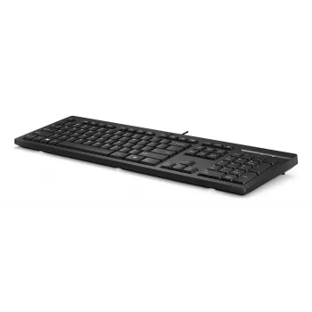 Klaviatūra HP 125 USB WD KBD Bulk 12 Viso dydžio Laidinė QWERTY