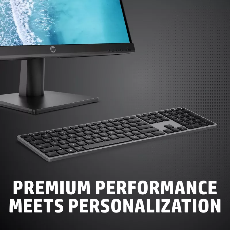 HP 975 dviejų režimų belaidė klaviatūra, pilno dydžio, mechaninė, QWERTY