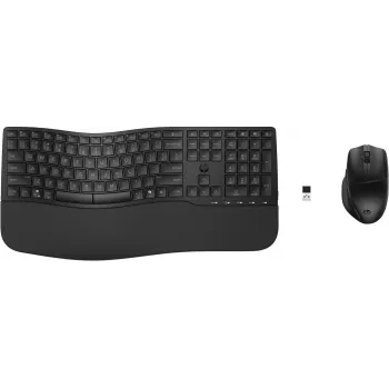 HP 685 Comfort Dual-Mode Keyboard and Mouse Combo Full-size Wireless Bluetooth