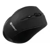 Sandberg Wireless pelė Pro, dešiniarankė, optinė, RF belaidė, 1600 DPI, juoda
