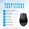 Pelė HP 435 Multi-Device Wireless RF Wireless + Bluetooth