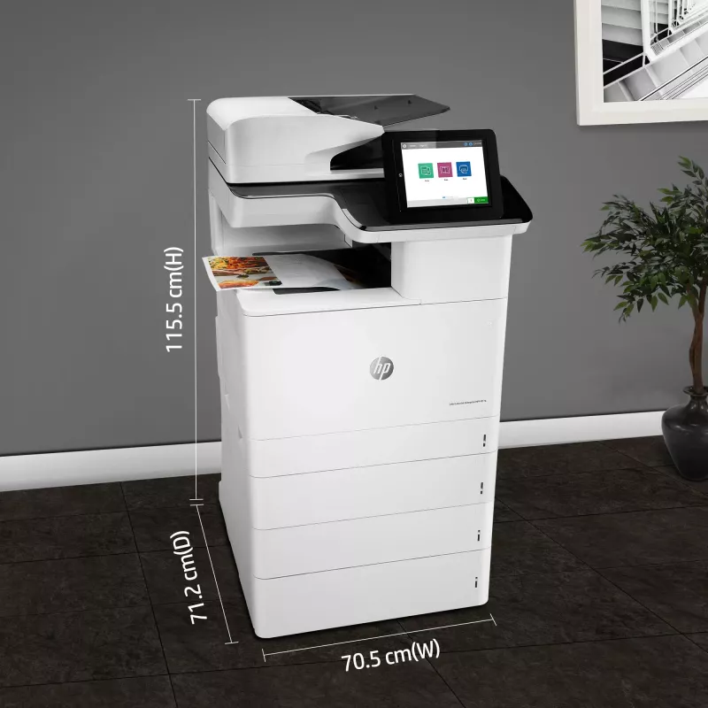 HP Color LaserJet Enterprise MFP M776dn, Laser, spalvota spauda, 1200 x 1200 DPI, A3, tiesioginė spauda, juoda, balta