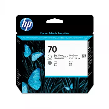HP 70 blizgesio stipriklio ir pilkos spalvos DesignJet spausdinimo galvutė