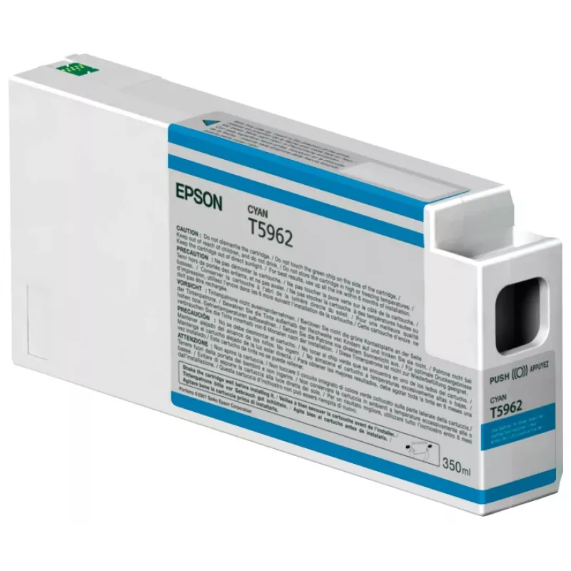 Epson vienos pakuotės žalsvai mėlynas T596200 UltraChrome HDR 350 ml, žalsvai mėlynas, 350 ml, 1 vnt.