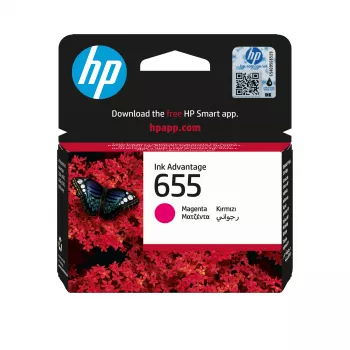 HP 655 Magenta Originali Ink Advantage kasetė, Magenta, 1 vnt., 600 puslapių