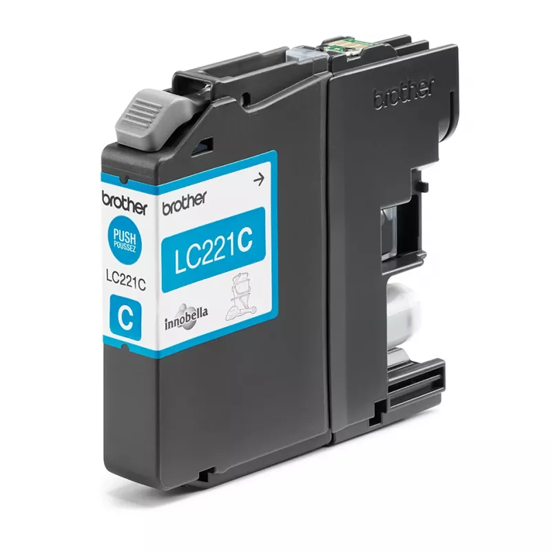 Cartridge Brother LC-221C Blue Ink 260 puslapių DCPJ562DW MFCJ480DW