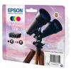 Epson Multipack 4 spalvų 502 rašalas, standartinės talpos, juodas, žydras, rausvai raudonas, geltonas, 4,6 ml, 3,3 ml, 1 vnt., 210 puslapių