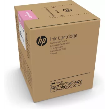 HP 882 5 litrų šviesiai purpurinis latekso rašalo kasetė, HP Latex R2000 spausdintuvas, HP Latex R2000 Plus spausdintuvas, terminis rašalinis, purpurinė, Jungtinės Valstijos, Singapūras, 190,5 mm, 189 mm
