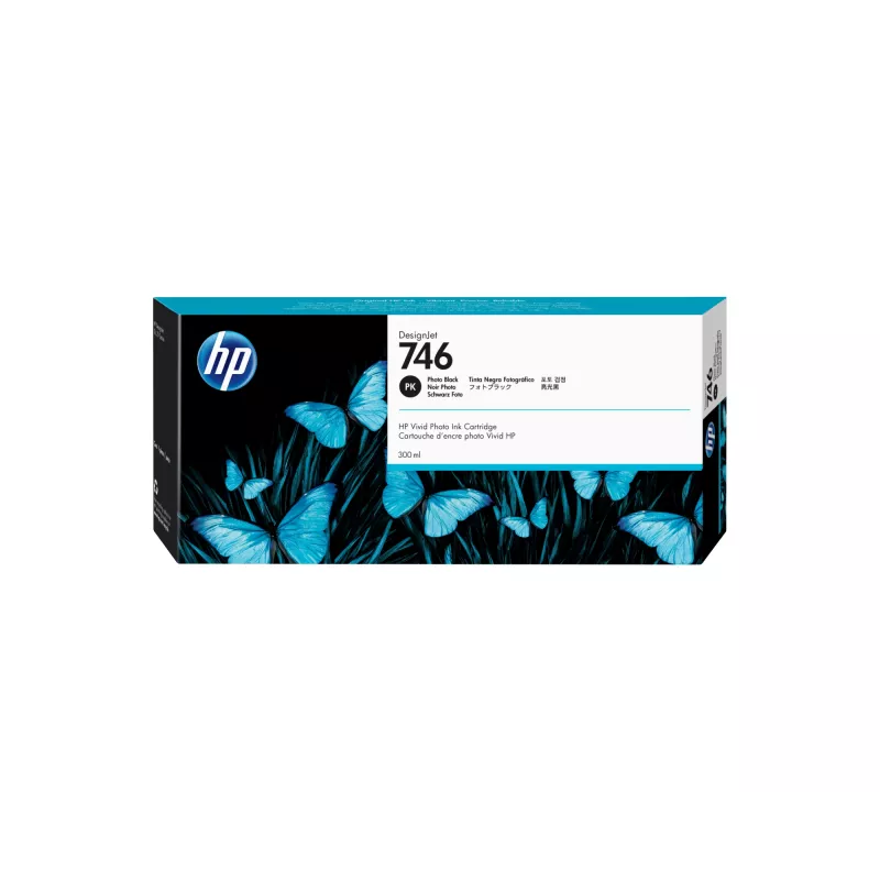 HP 746 300 ml Photo Juoda DesignJet rašalo kasetė