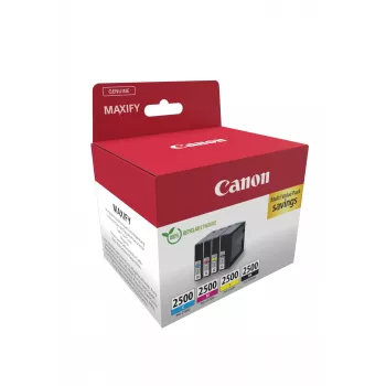 Canon 9290B006 rašalo kasetė 4 vnt. Originali juoda, žydra, purpurinė, geltona