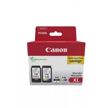 Canon 8286B012 rašalo kasetė 2 vnt. Originali Didelio (XL) našumo Juoda, Žalsvai mėlyna, Purpurinė, Geltona