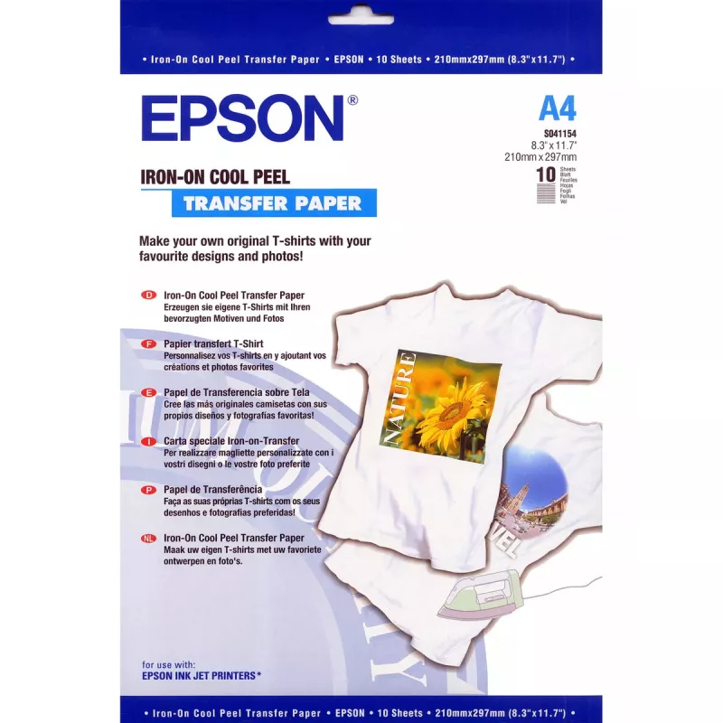 Epson lyginimo perkėlimo popierius – A4 – 10 lapų