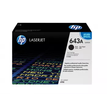 Tonerio kasetė HP 643A Q5950A 13000 puslapių Juoda