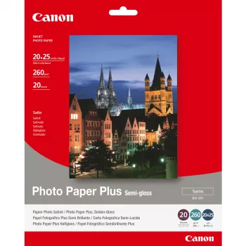 Canon SG-201 pusiau blizgus fotopopierius Photo Paper Plus, 8x10 colių, 20 lapų