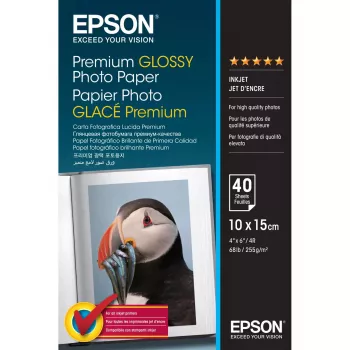 Epson Premium Glossy Photo Paper - 10x15cm - 40 lapų