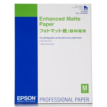 Epson Enhanced Matte Paper, DIN A2, 192g/m², 50 lapų, 42 cm, matinis, 260 µm, 192 g/m²