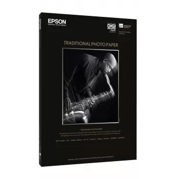 Epson Traditional Photo Paper, DIN A4, 330g/m², 25 lapai