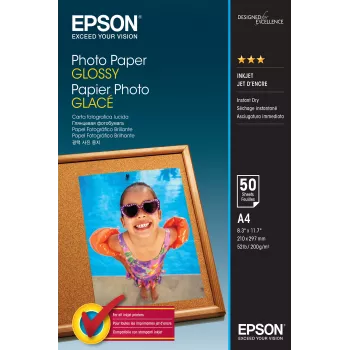 Photo Paper Glossy Epson C13S042539 A4 50 lapų