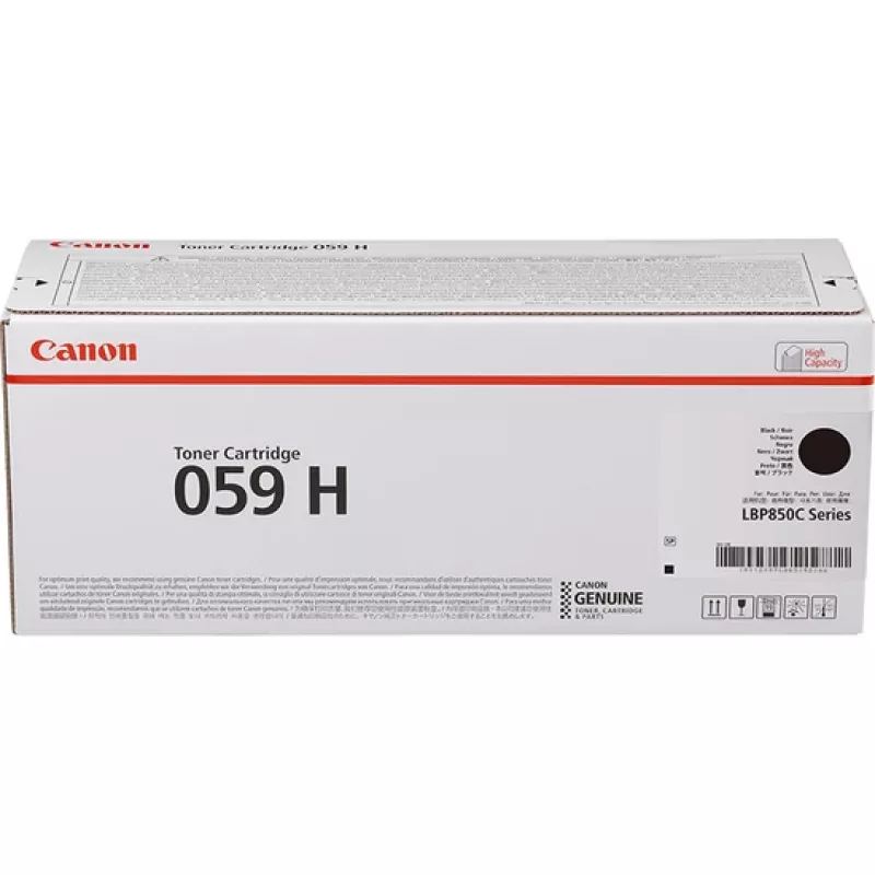 Canon 059H BK tonerių kasetė 1 vnt. Originali juoda