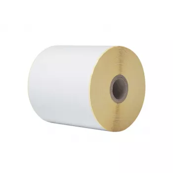 Brother tiesioginio terminio spausdinimo ištisinė etikečių ritinė, balta, lipnūs spausdintuvo etiketės, ištisinė etiketė, tiesioginis terminis spausdinimas, TD-4410D, TD-4420DN, TD-4520DN, TD-4550DNWB, 10,2 cm