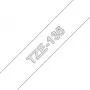 Etikečių gamybos juosta Brother TZE-135 12 mm juoda ant balto