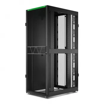 APC Netshelter SX Gen2 AR3150B2 - 42U, 1991h x 750w x 1070d mm, su šoninėmis plokštėmis, juodas