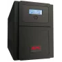 APC Easy UPS 1 Ph Line Interactive, 1000VA, Tower, 230V, 6 IEC C13 lizdų, AVR, sausojo kontakto jungtis, LCD, be tinklo kortelės palaikymo