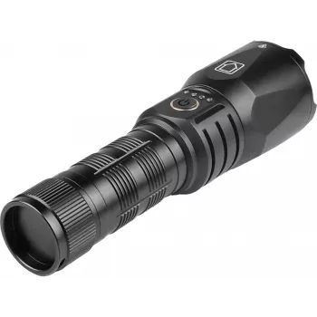 Sandberg Survivor Torch Powerbank 5000, Rankinis žibintuvėlis, Juoda, Aliuminis, IPX4, -30 - 40 °C, FCC, RoHS, UKCA, CE