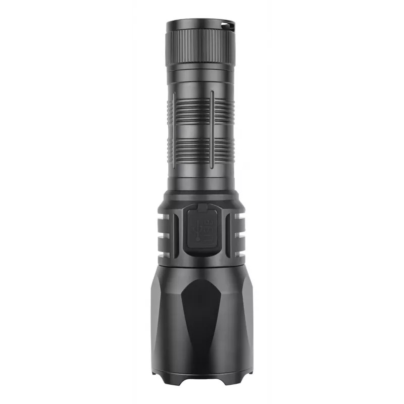 Sandberg Survivor Torch Powerbank 5000, Rankinis žibintuvėlis, Juoda, Aliuminis, IPX4, -30 - 40 °C, FCC, RoHS, UKCA, CE