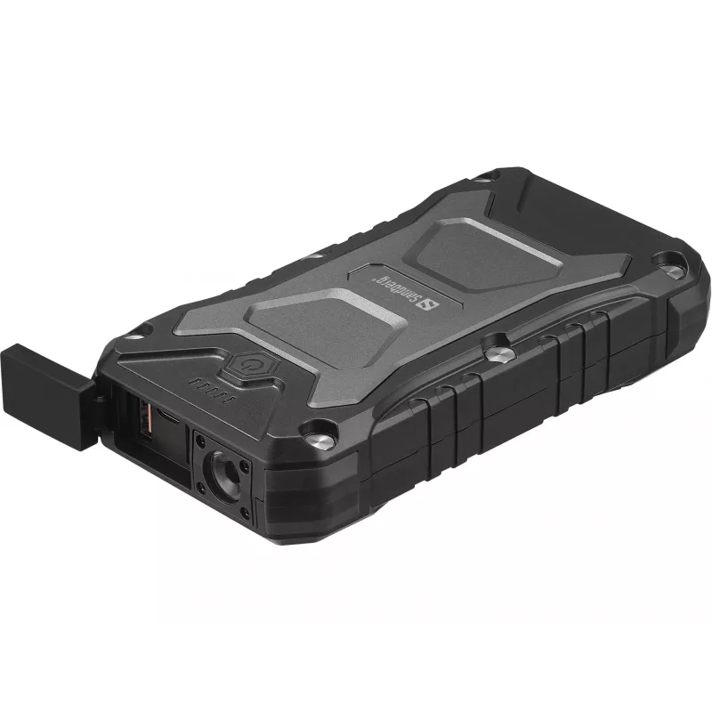 “Sandberg Survivor” išorinė baterija 20000 PD30W, 20000 mAh, belaidis įkrovimas, juoda