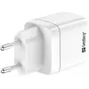 Įkroviklis Sandberg 2in1 1xUSB-C 1xUSB 35W Vidaus Kintamosios Srovės Universalus