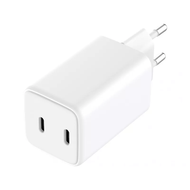 Sandberg AC Charger Dual USB-C PD65W EU, vidaus, kintamoji srovė, 20 V, 3,25 A, balta