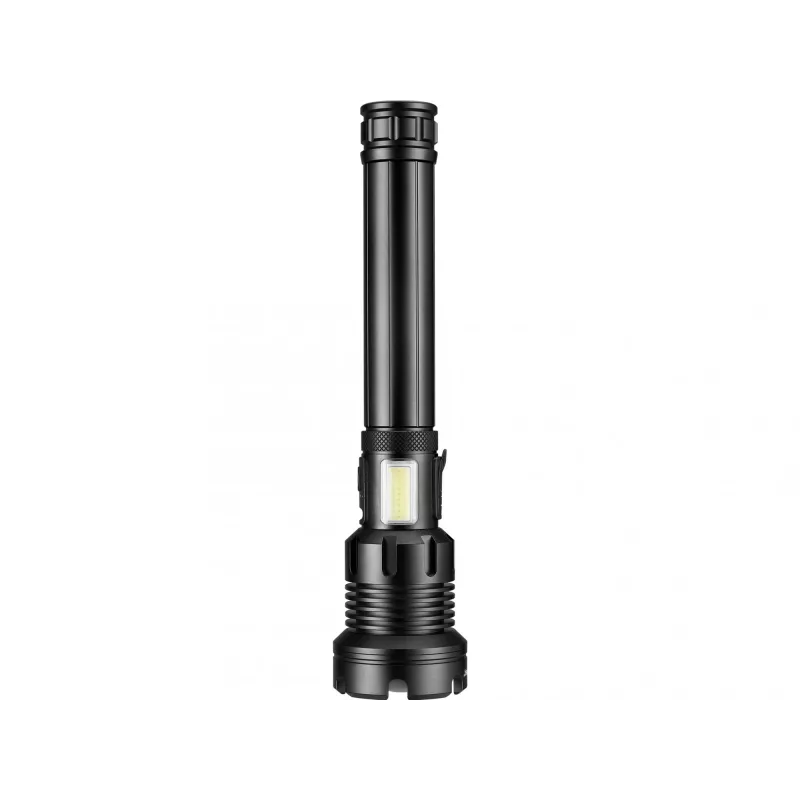 Sandberg Survivor 7in1 Torch Powerbank 10000, rankinis žibintuvėlis, Juoda, Aliuminis, LED, 2 lempos, 500 lm
