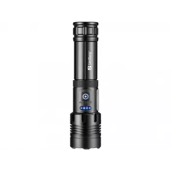 Sandberg Survivor 7in1 Torch Powerbank 5000, Rankinis žibintuvėlis, Juoda, Aliuminis, LED, 2 lemputė(s), 200 lm