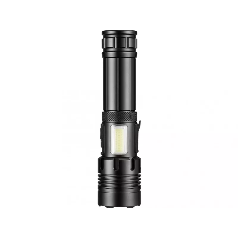 Sandberg Survivor 7in1 Torch Powerbank 5000, Rankinis žibintuvėlis, Juoda, Aliuminis, LED, 2 lemputė(s), 200 lm