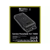 Sandberg Survivor Powerbank 7in1 76800, 76800 mAh, ličio jonų (Li-Ion), belaidis įkrovimas, 3.6 V, juoda