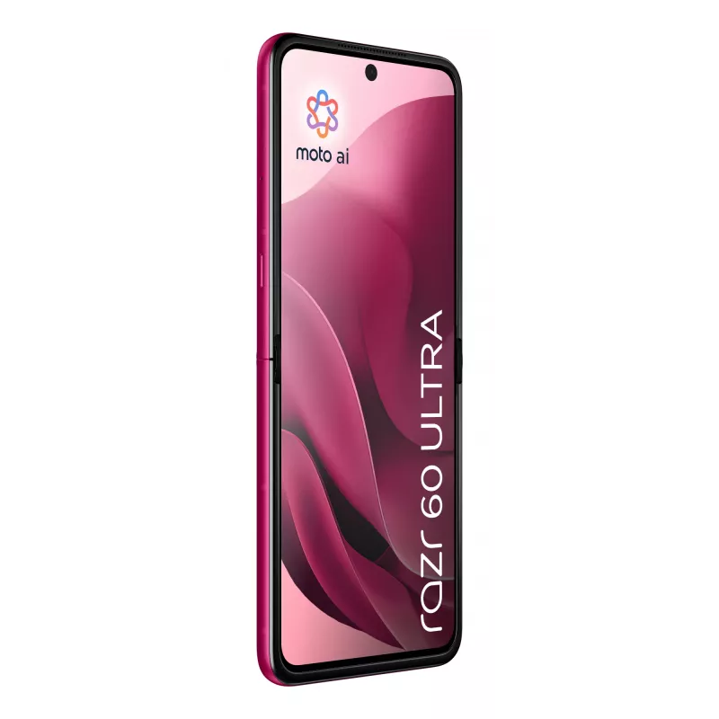 Motorola razr 60 ultra 17,7 cm (6,96 colio) dviejų SIM kortelių „Android 15“ 5G USB Type-C 16 GB 512 GB 4700 mAh rožinė