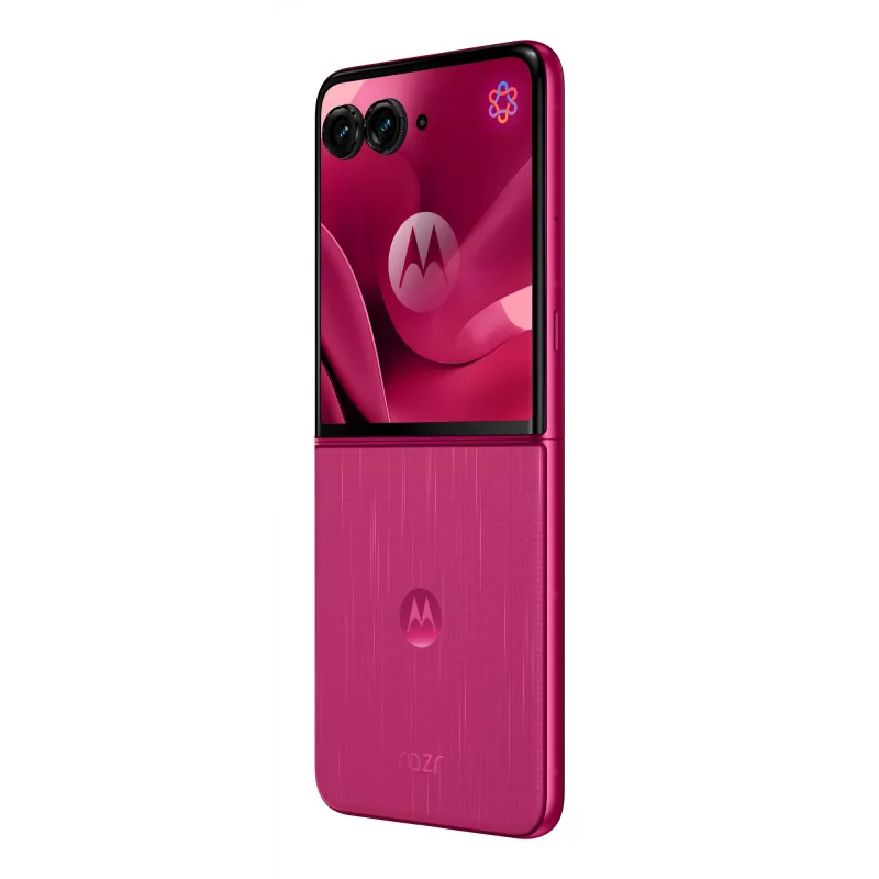Motorola razr 60 ultra 17,7 cm (6,96 colio) dviejų SIM kortelių „Android 15“ 5G USB Type-C 16 GB 512 GB 4700 mAh rožinė