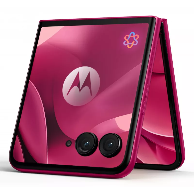 Motorola razr 60 ultra 17,7 cm (6,96 colio) dviejų SIM kortelių „Android 15“ 5G USB Type-C 16 GB 512 GB 4700 mAh rožinė