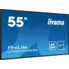 „iiyama LH5541UHS-B2“ reklaminis ekranas kiosko dizainas 138,7 cm (54,6 col.) LCD 500 cd/m² 4K Ultra HD juodas su integruotu procesoriumi 24/7