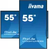 „iiyama LH5541UHS-B2“ reklaminis ekranas kiosko dizainas 138,7 cm (54,6 col.) LCD 500 cd/m² 4K Ultra HD juodas su integruotu procesoriumi 24/7