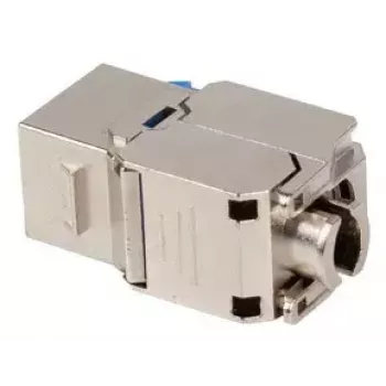 Keystone modulis Lanberg KSF6-4000 Plokščias RJ-45 jungtis Mėlyna Sidabrinė