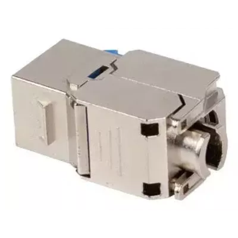 Keystone modulis Lanberg KSF6-4000 Plokščias RJ-45 jungtis Mėlyna Sidabrinė