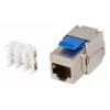 Keystone modulis Lanberg KSF6-4000 Plokščias RJ-45 jungtis Mėlyna Sidabrinė