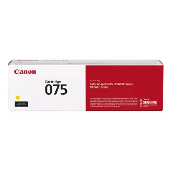 Canon 075 tonerių kasetė 1 vnt. Originali geltona