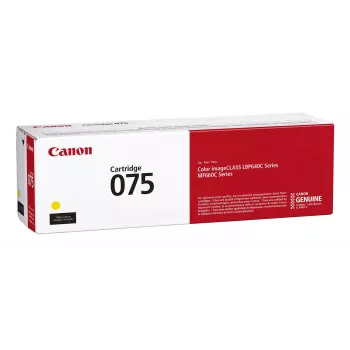Canon 075 tonerių kasetė 1 vnt. Originali geltona