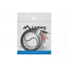 Garso kabelis LANBERG 3,5 mm į 2×RCA, kištukas, 1,5 m, juodas